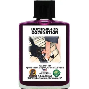 1/2 oz Indio Oil - Domination