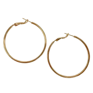 14K Gold Dipped Hoops