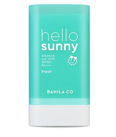 5 Pieces BANILA CO hello sunny essence sun stick Fresh SPF50  PA     Korean Cosmetics After Sunscreens UV Block for Face Body