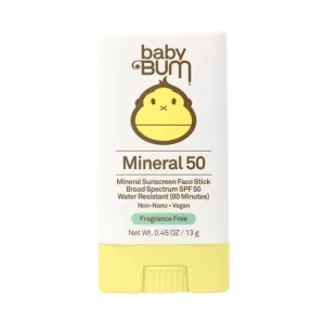 Baby Bum® SPF 50 Mineral Sunscreen Face Stick, Fragrance-Free, 0.45 oz