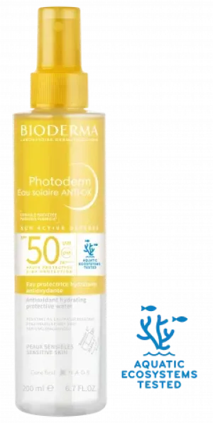 Bioderma Photoderm Eau solaire ANTI-OX SPF50