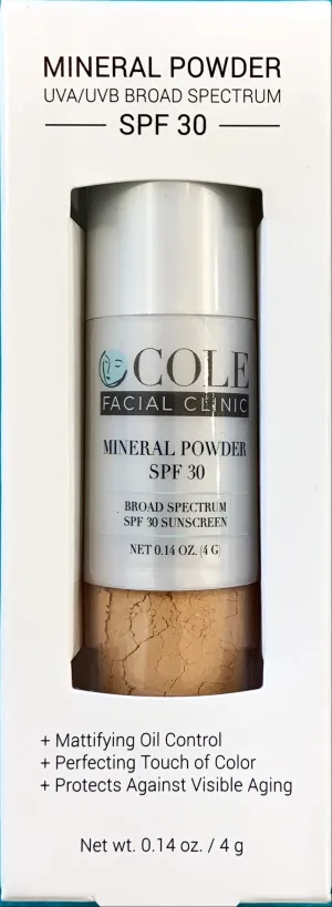 Cole Mineral Powder SPF 30