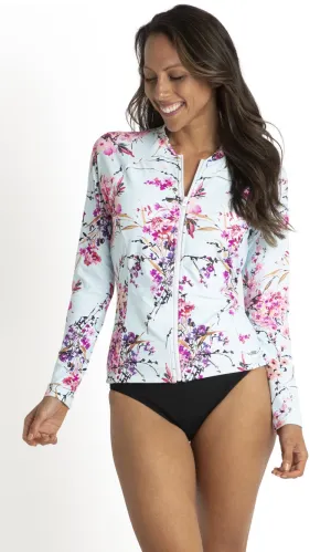 Flora Zip Front Rash Vest, More Colours