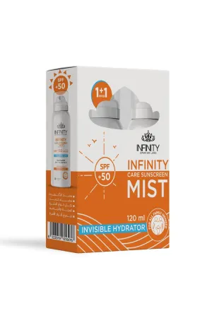 Infinity Care Sunscreen Mist Lotion SPF50  - Promopack