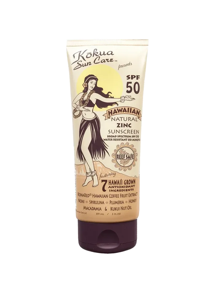 Kokua Sun Care Hawaiian Natural Zinc Sunscreen