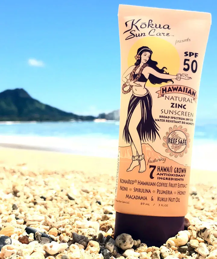 Kokua Sun Care Hawaiian Natural Zinc Sunscreen