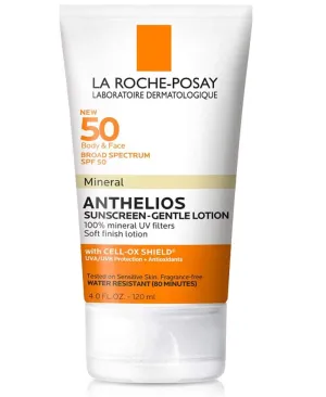 La Roche-Posay Anthelios SPF 50 Gentle Lotion Mineral Sunscreen