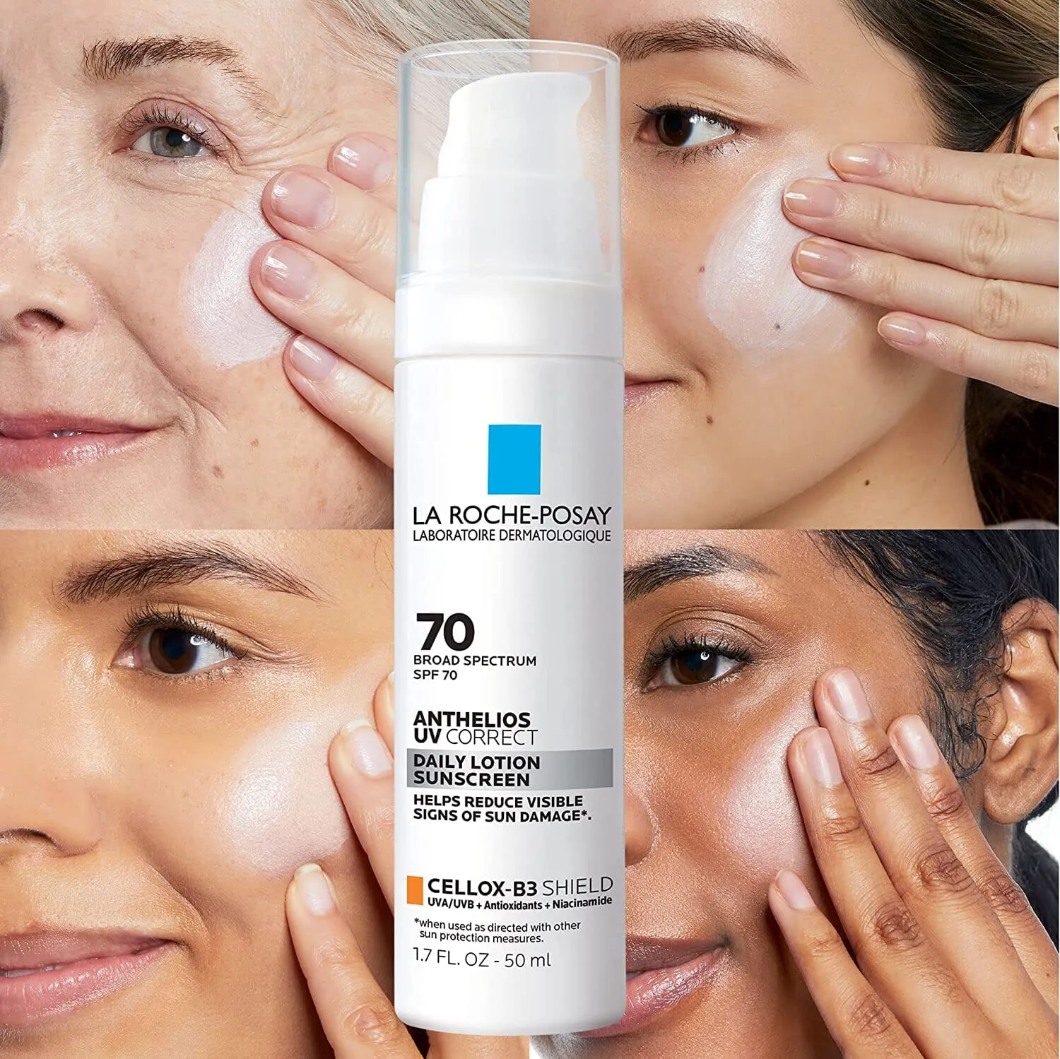 La Roche-Posay Anthelios UV Correct Face Sunscreen SPF 70 with Niacinamide