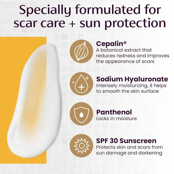 Mederma Scar Cream Plus with SPF 30 Sunscreen Protection