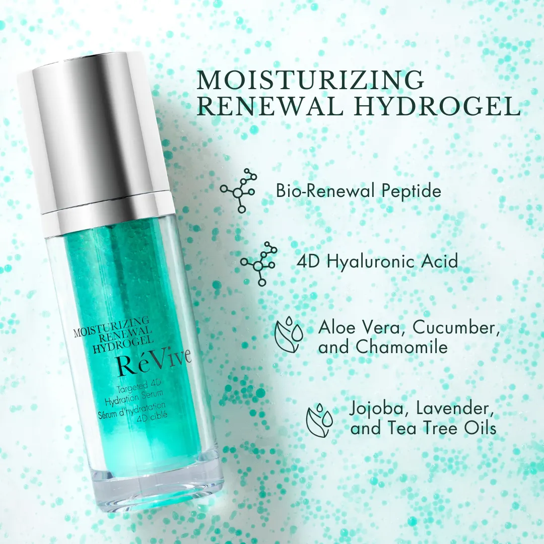 Moisturizing Renewal Hydrogel / Targeted 4D Hydration Serum