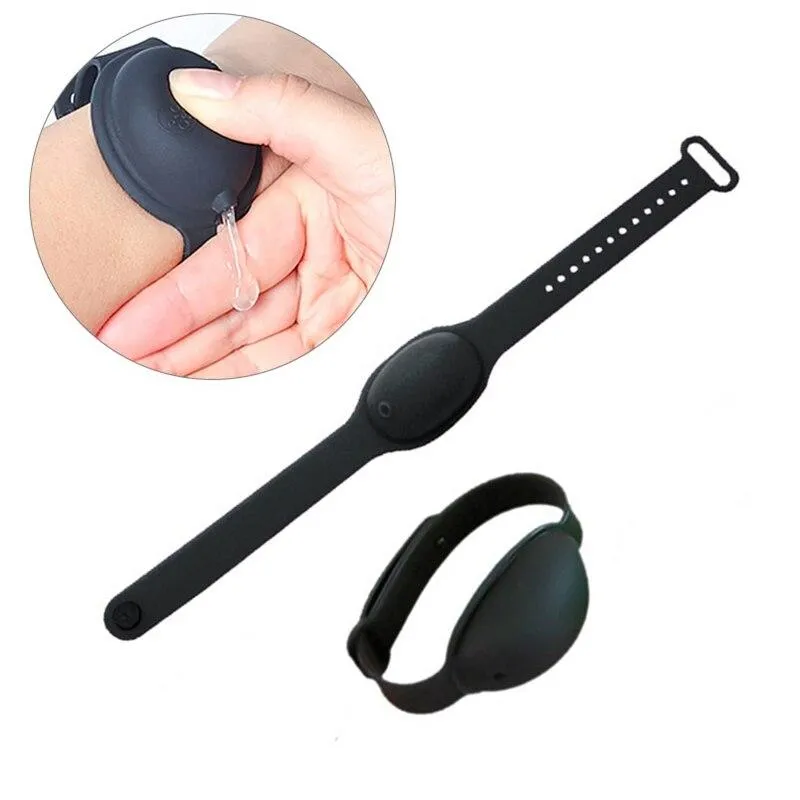 Portable Silicone Wristband Hand Sanitiser Lotion Lotion Holder Dispenser