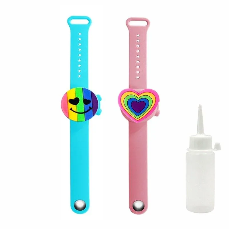 Portable Silicone Wristband Hand Sanitiser Lotion Lotion Holder Dispenser