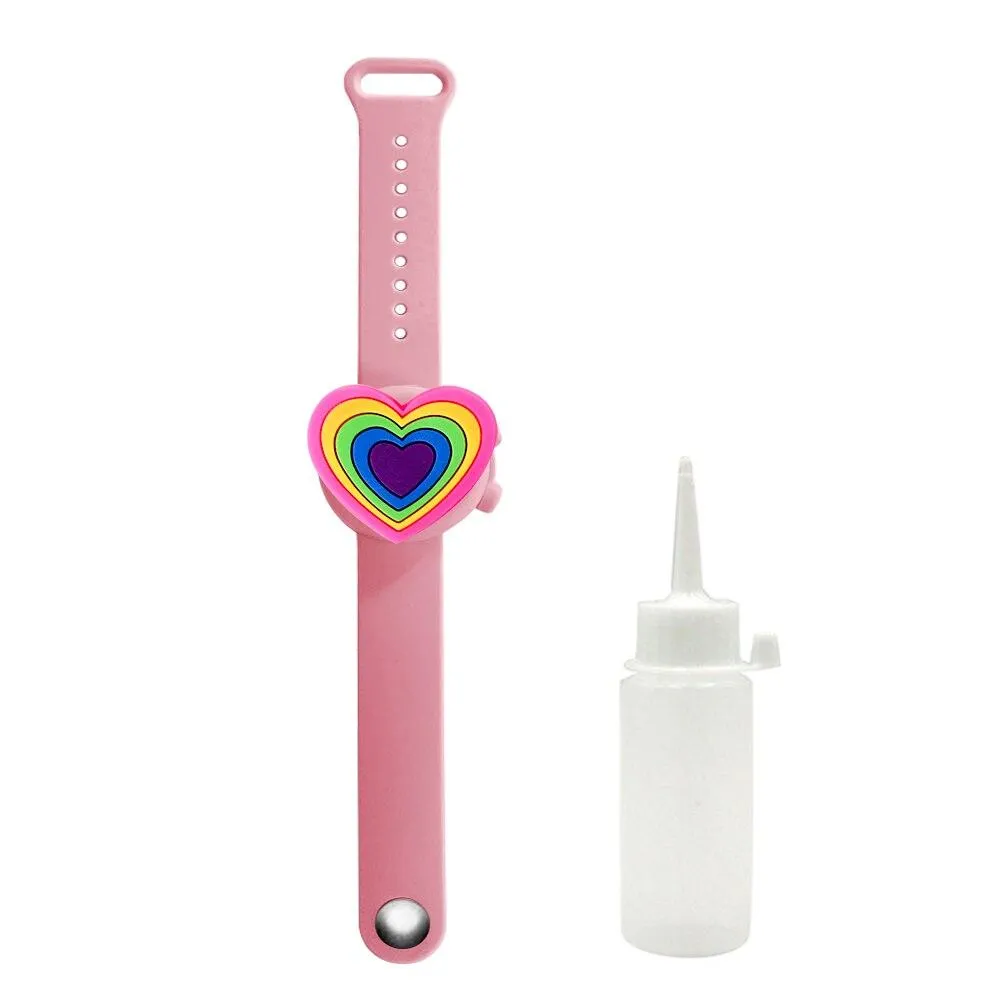 Portable Silicone Wristband Hand Sanitiser Lotion Lotion Holder Dispenser