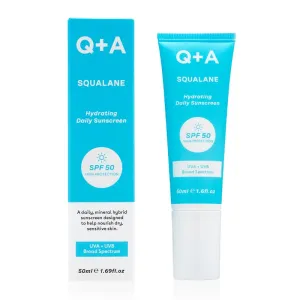 Q A Squalane Hydrating Face Sunscreen SPF 50