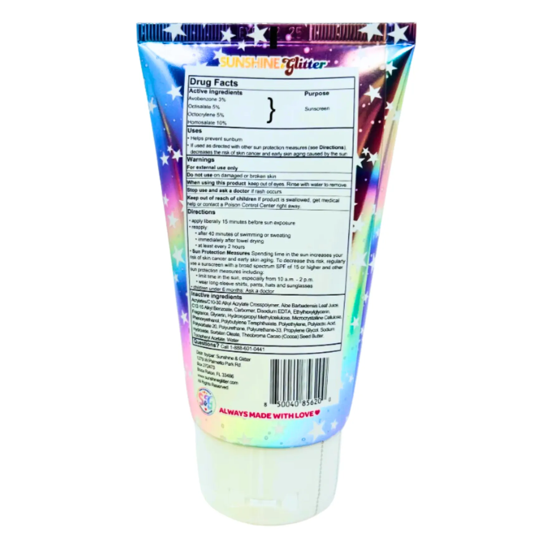 Sea Star Sparkle Sunscreen