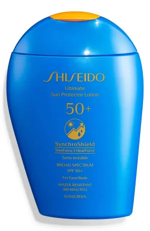 Shiseido Ultimate Sun Protector Lotion SPF 50  Sunscreen, 50mL