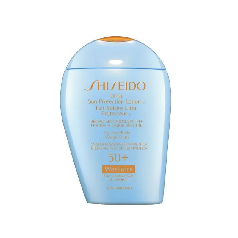 Shiseido Ultra Sun Protection Lotion WetForce SPF 50  Sunscreen Sensitive