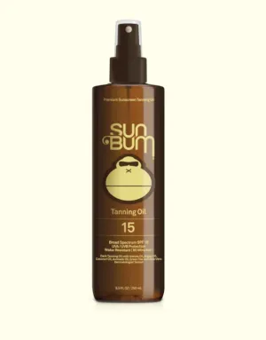 SPF 15 Sunscreen Tanning Oil