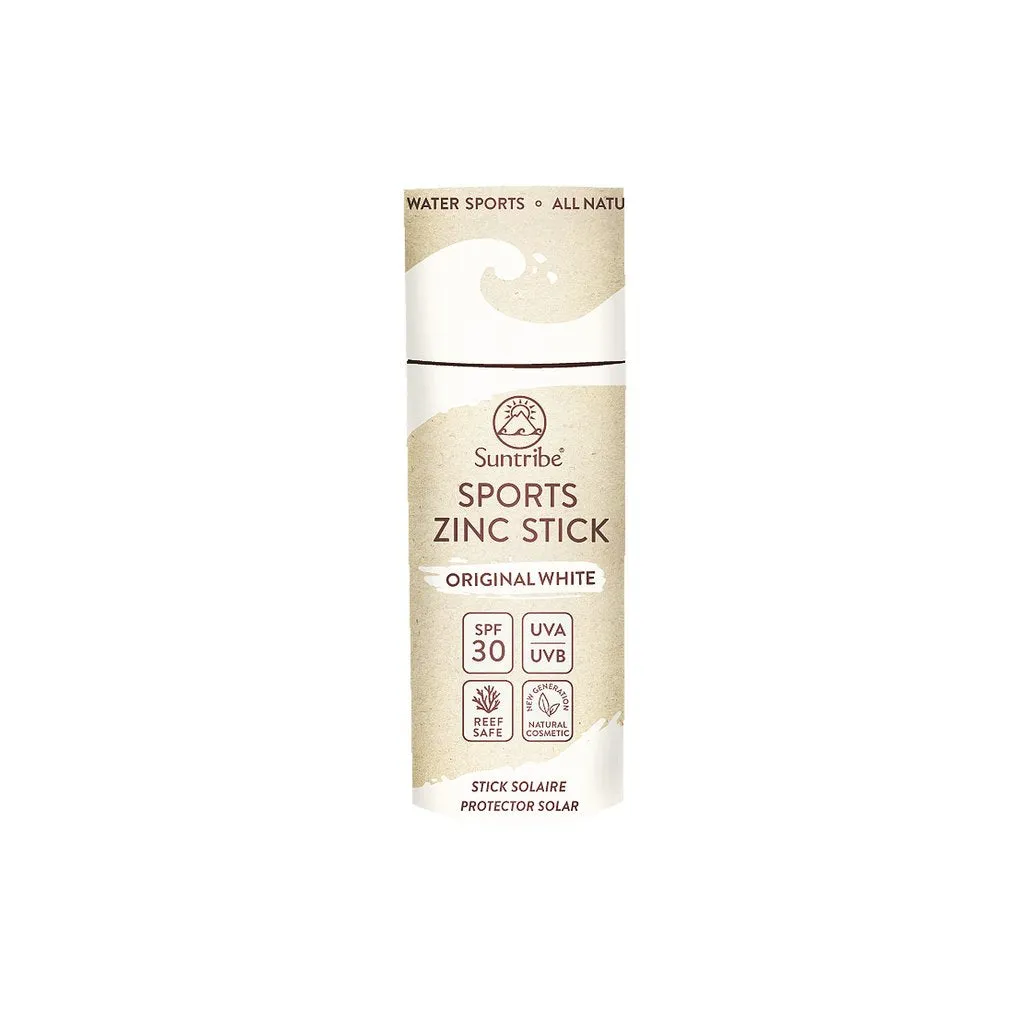 Suntribe - All Natural Zinc Sun Stick SPF30 White