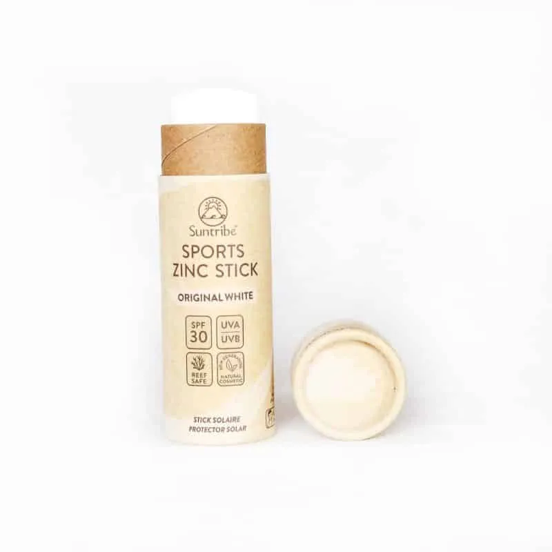 Suntribe - All Natural Zinc Sun Stick SPF30 White