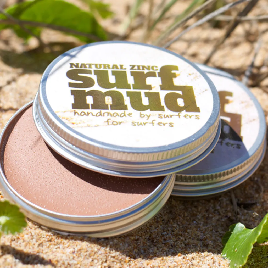 Surfmud Australia - Original Formula Natural Zinc Tinted Covering Cream Sunblock - 45g/1.5oz Tin