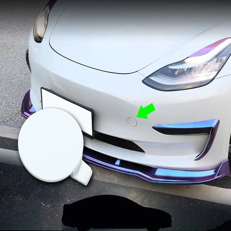 TAPTES Replacement Cover on Front Tow Hook for Tesla Model 3