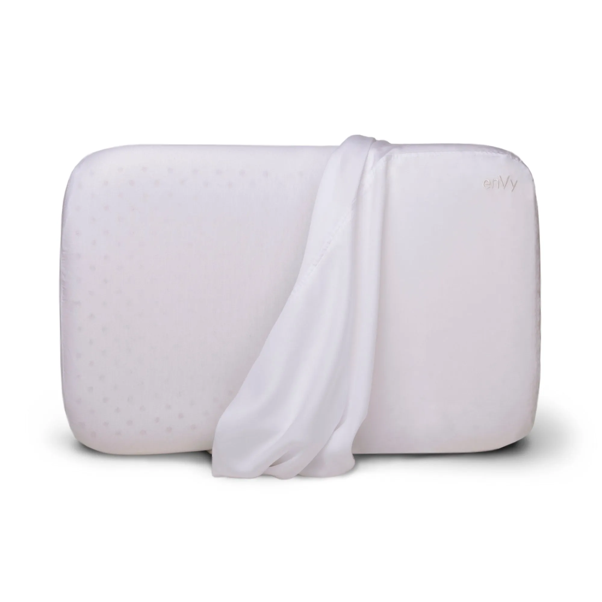 The enVy® COPPER   Botanical TENCEL™  Anti-Aging Pillow - 100% Natural Latex Pillow with COPPER infused TENCEL™  Pillowcase