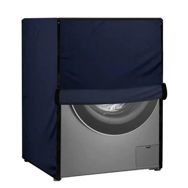 Waterproof Front Loaded Washing Machine Cover - Blue